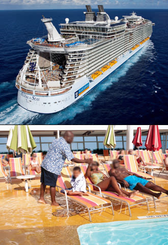 Royal Caribbean's Allure of the Seas. Courtesy of Royal Caribbean.